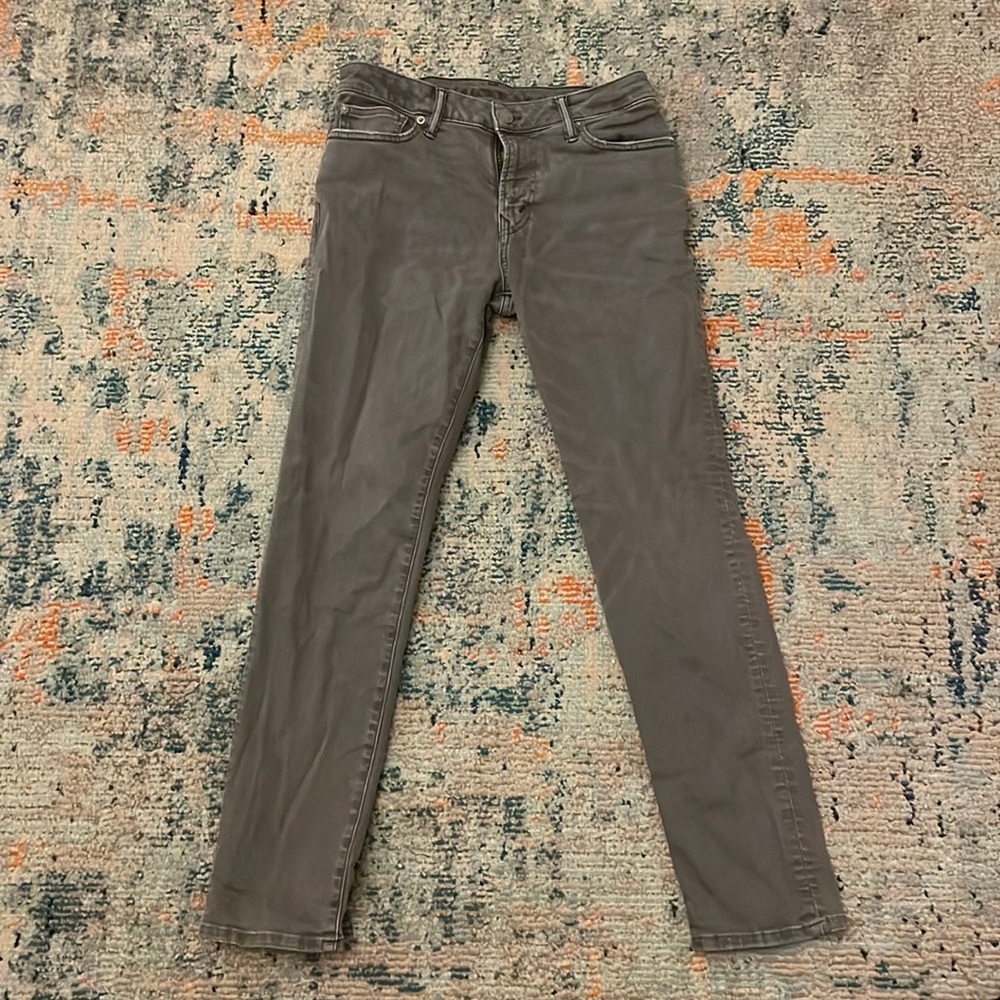 American Eagle Grey Relaxed Fit Jeans